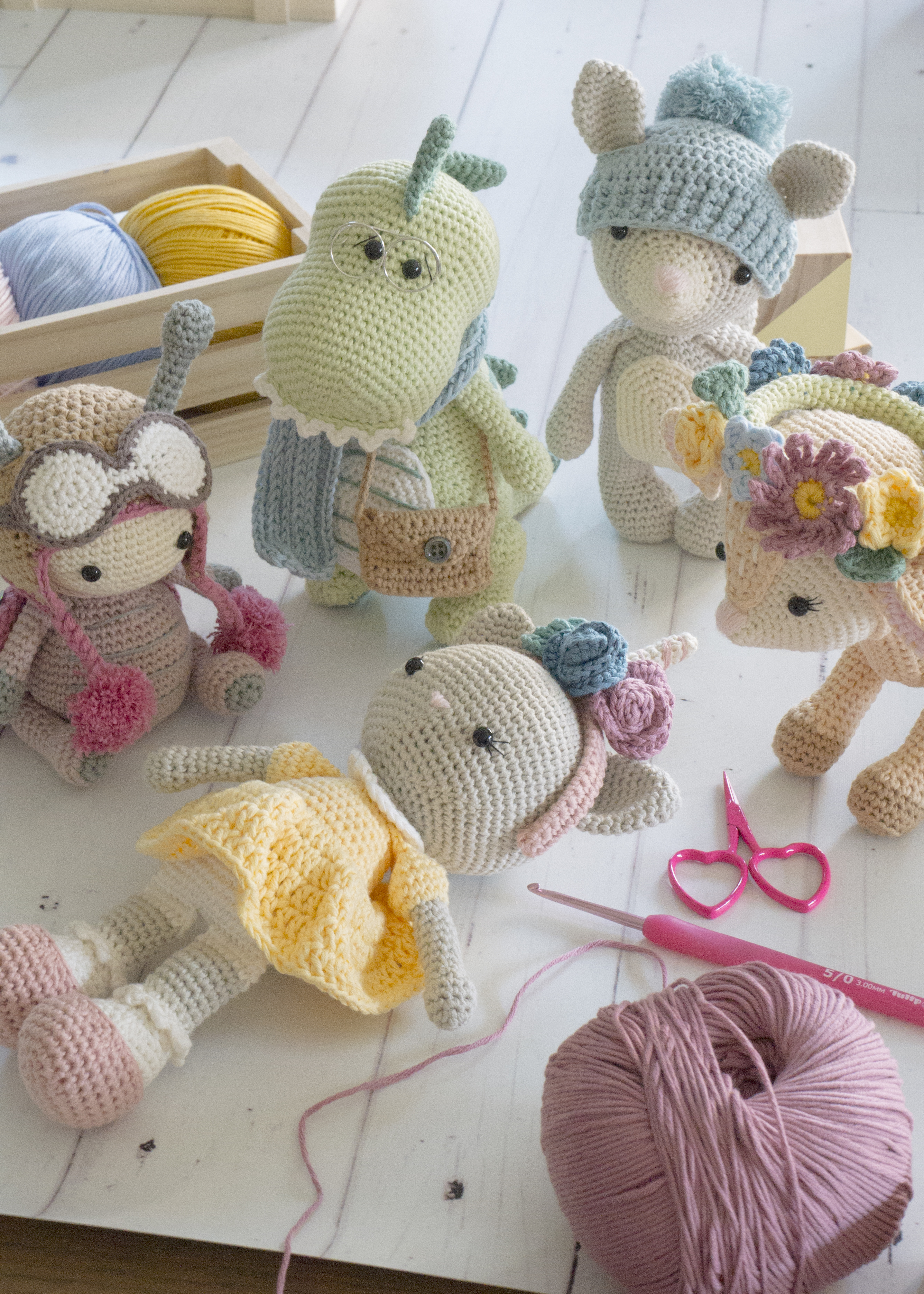 Amigurumi Treasures 2: 15 More Crochet Projects To Cherish by Erinna L -  Yarn Loop, Crochet Books