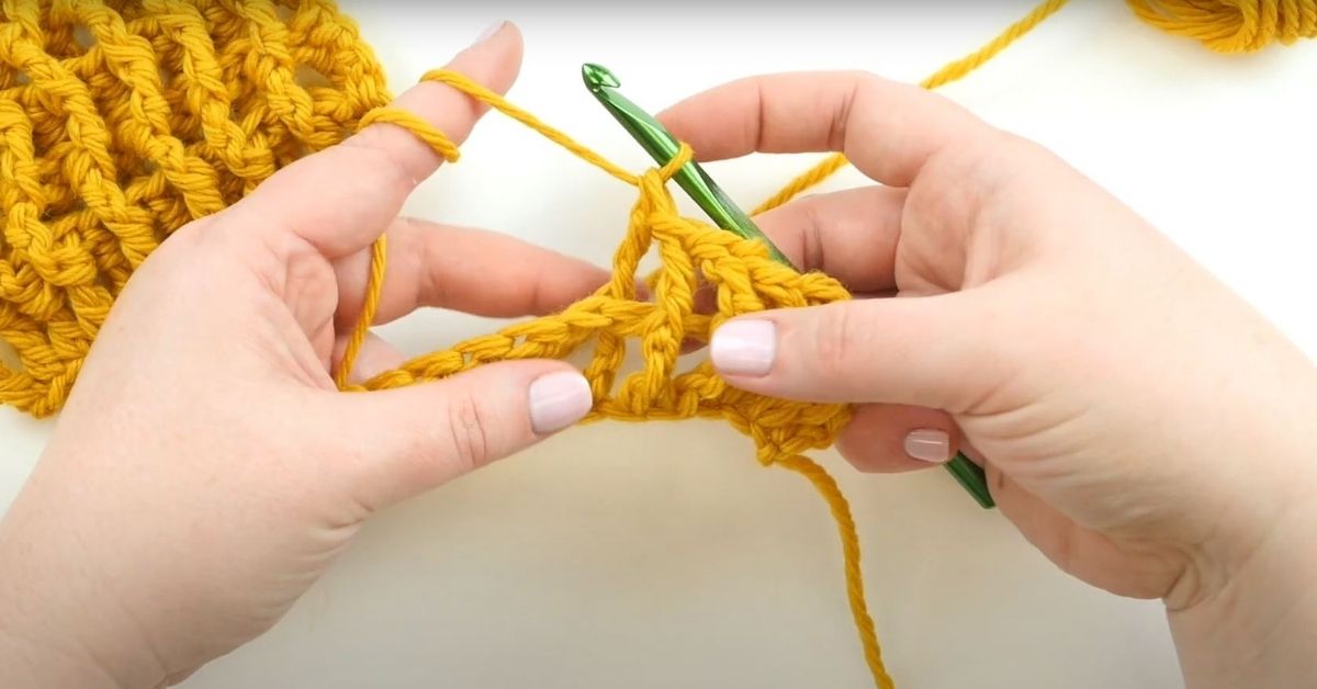 Back Post Treble Crochet Tutorial (bptr) I Like Crochet