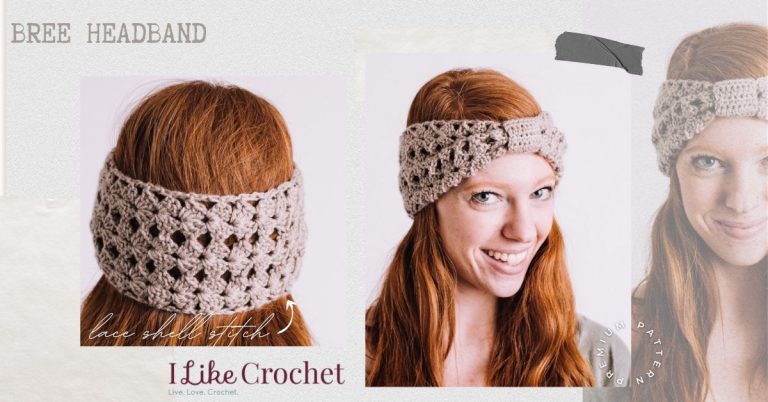 Bree Headband - I Like Crochet