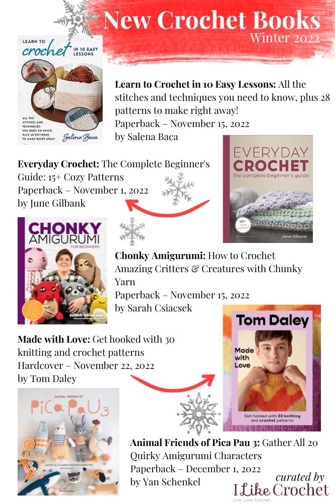 New Crochet Books for Winter 2023 - I Like Crochet