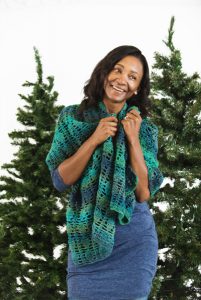 Ponderosa Pine Shawl - I Like Crochet