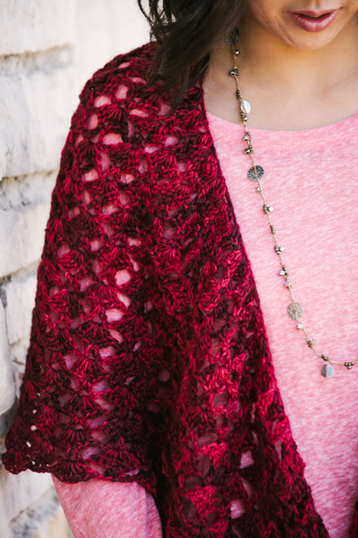 Royal Blooms Shawl - I Like Crochet