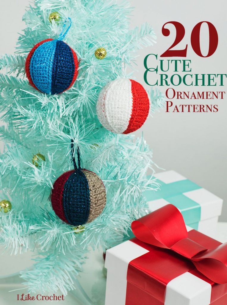 20 Cute Crochet Ornament Patterns I Like Crochet