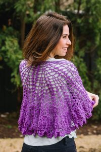 Triple Shell Shawl - I Like Crochet